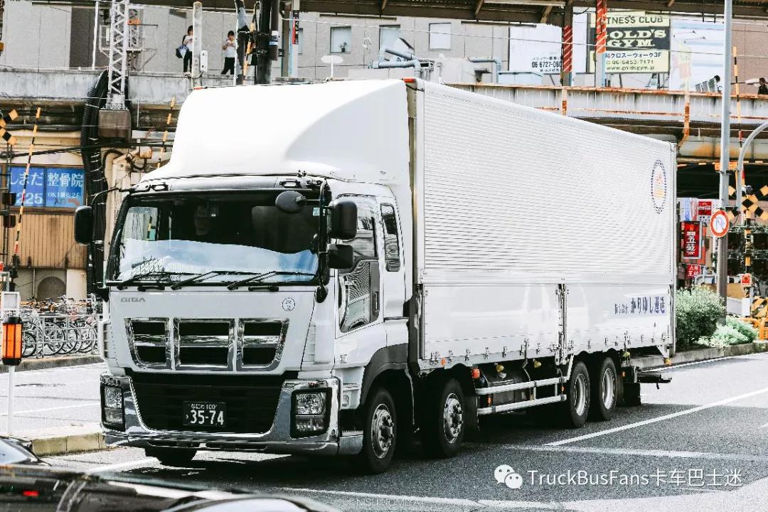 日本卡车是这样拍的,日本街头小型卡车