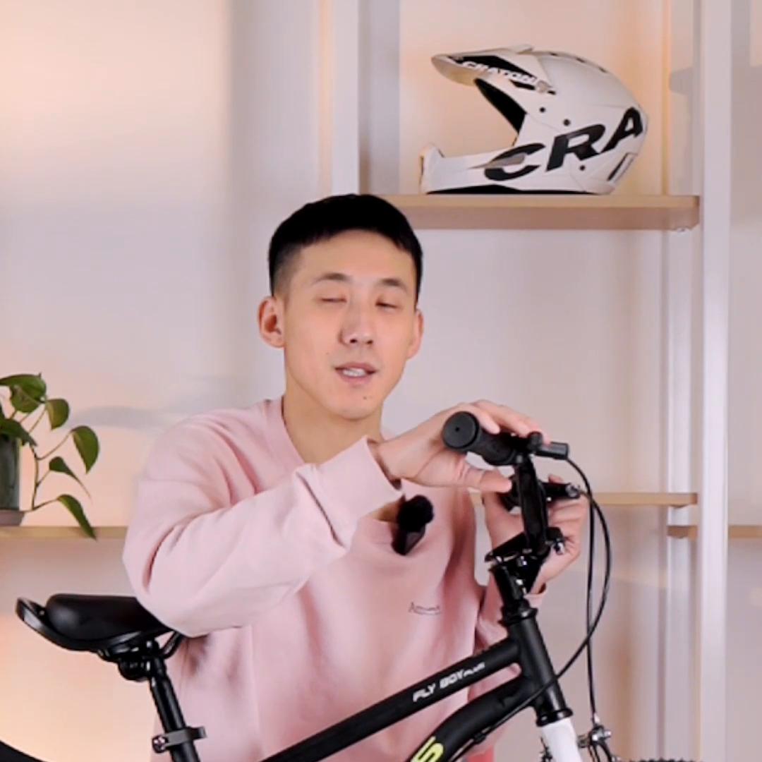 喜德盛20寸儿童自行车评测,儿童挑战骑自行车视频