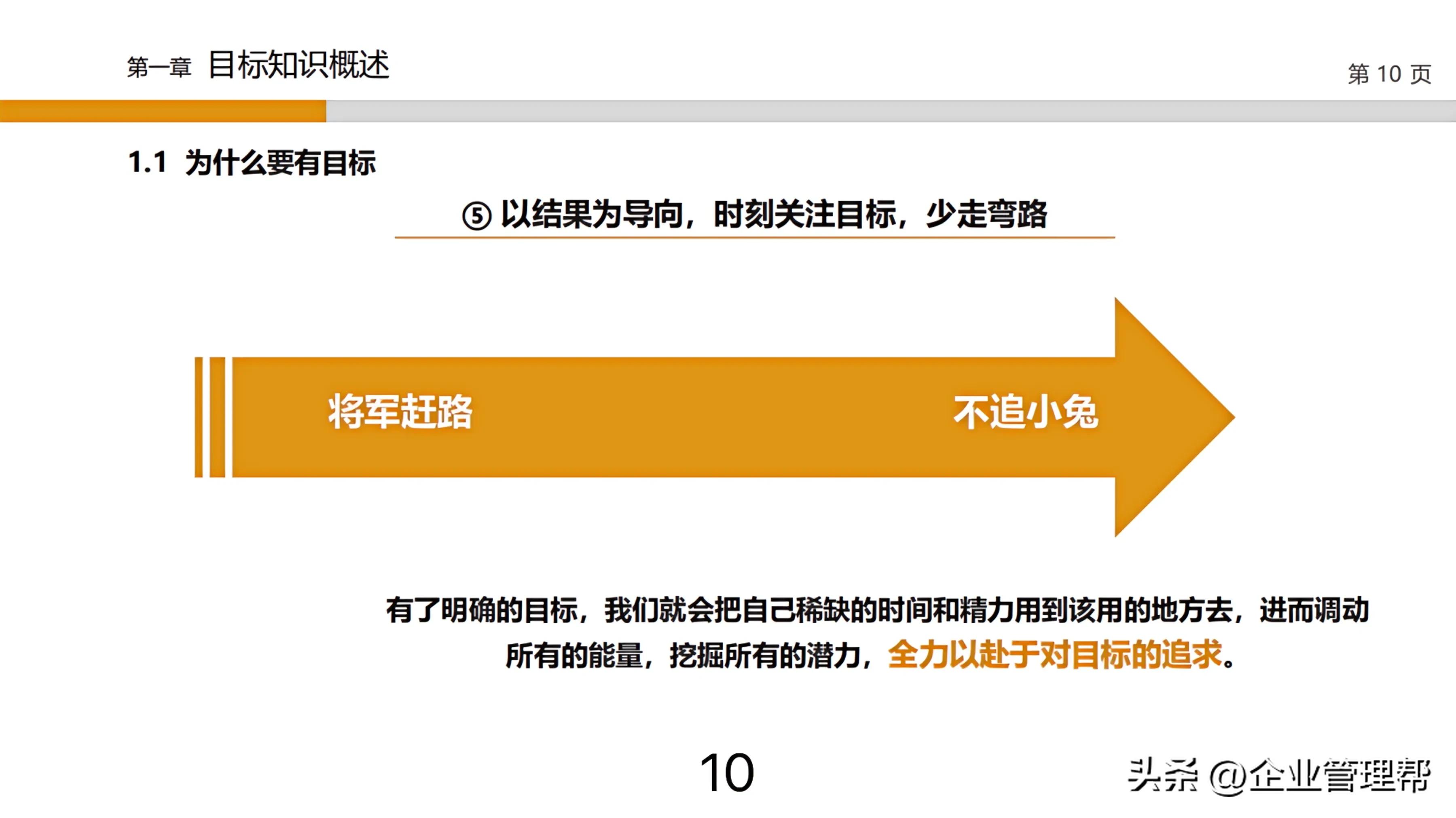 不愧是年薪55W的总裁，总结的“目标设定与目标管理”堪比宝典！