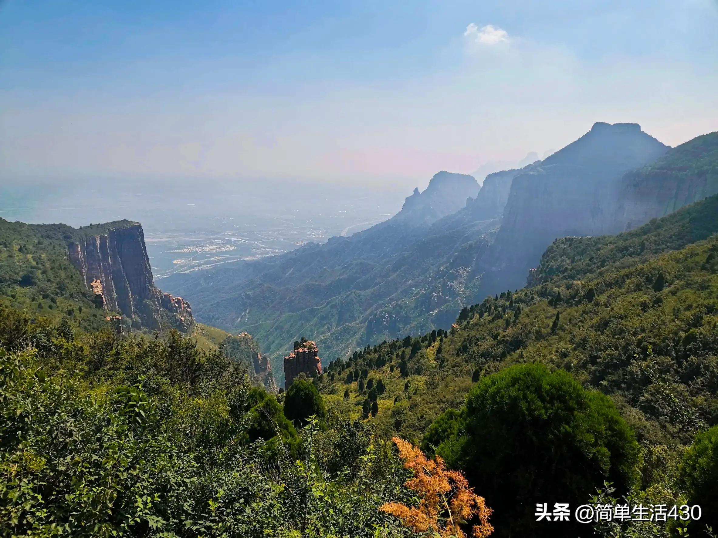 徒步穿越南太行山经典路线,夏季徒步太行山攻略