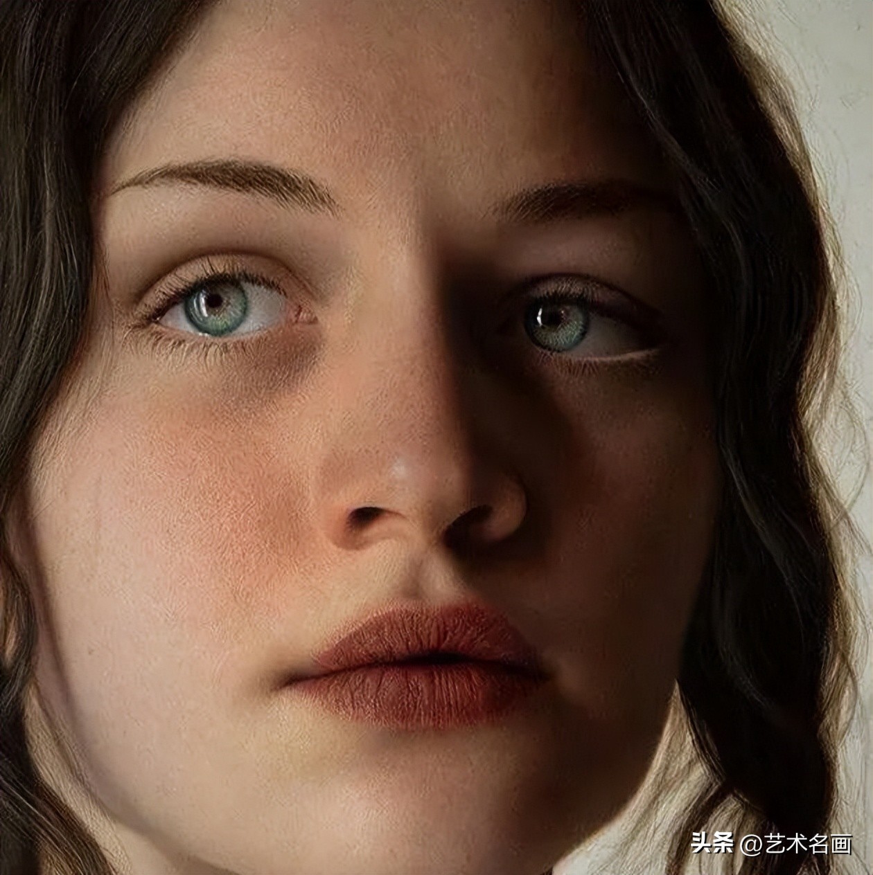 布格罗油画人物高清作品图文,马可格拉西超写实油画图片