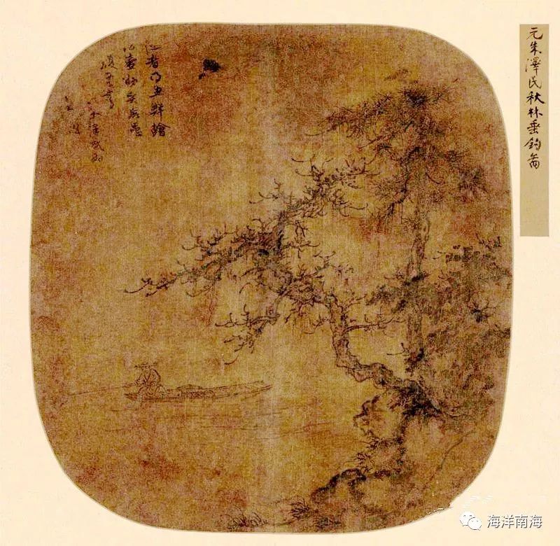 中国古代名画垂钓,古代名画垂钓