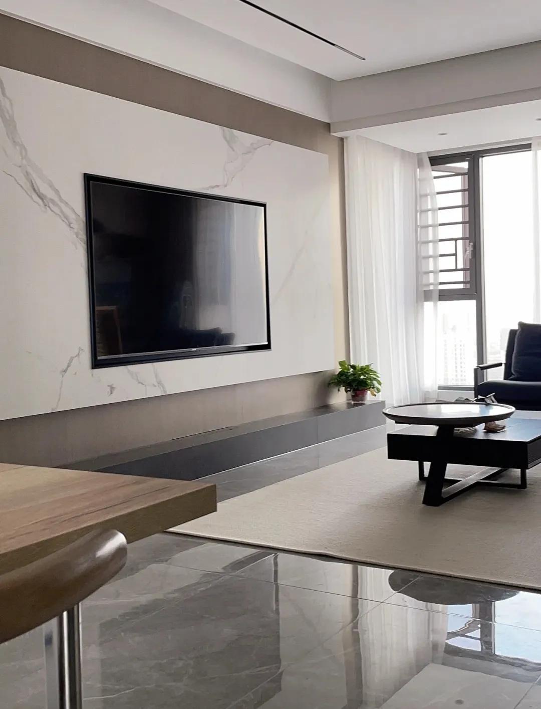 极简风格装修100平暖色调,极简穷装修