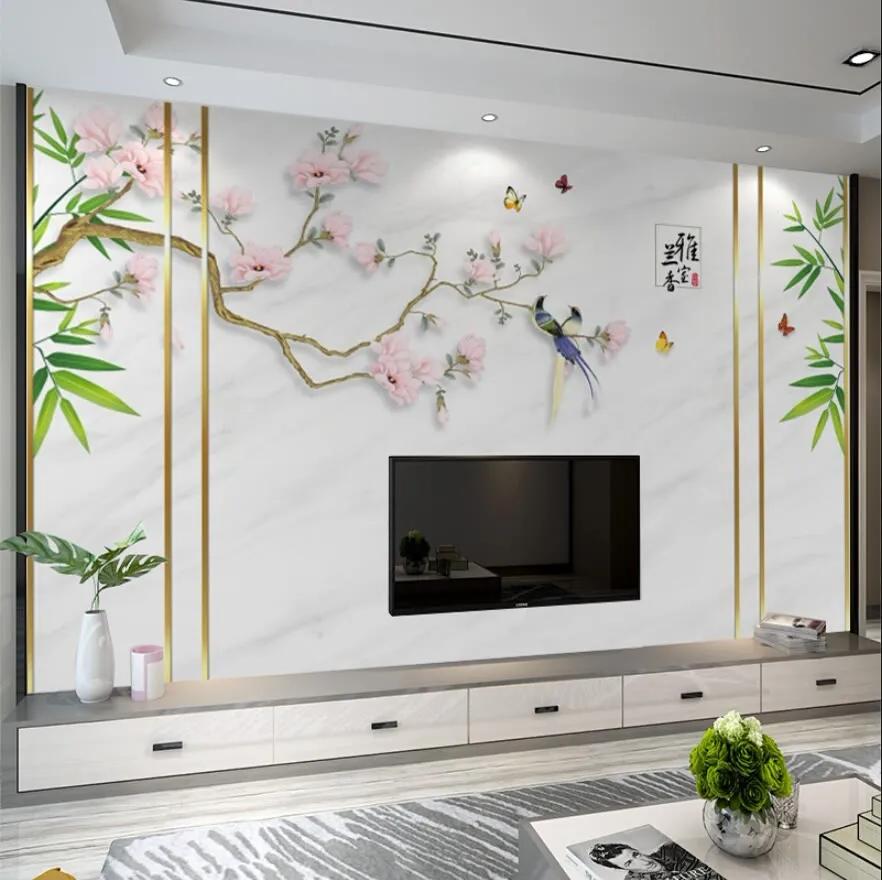 新款壁布背景墙,壁布电视背景墙图
