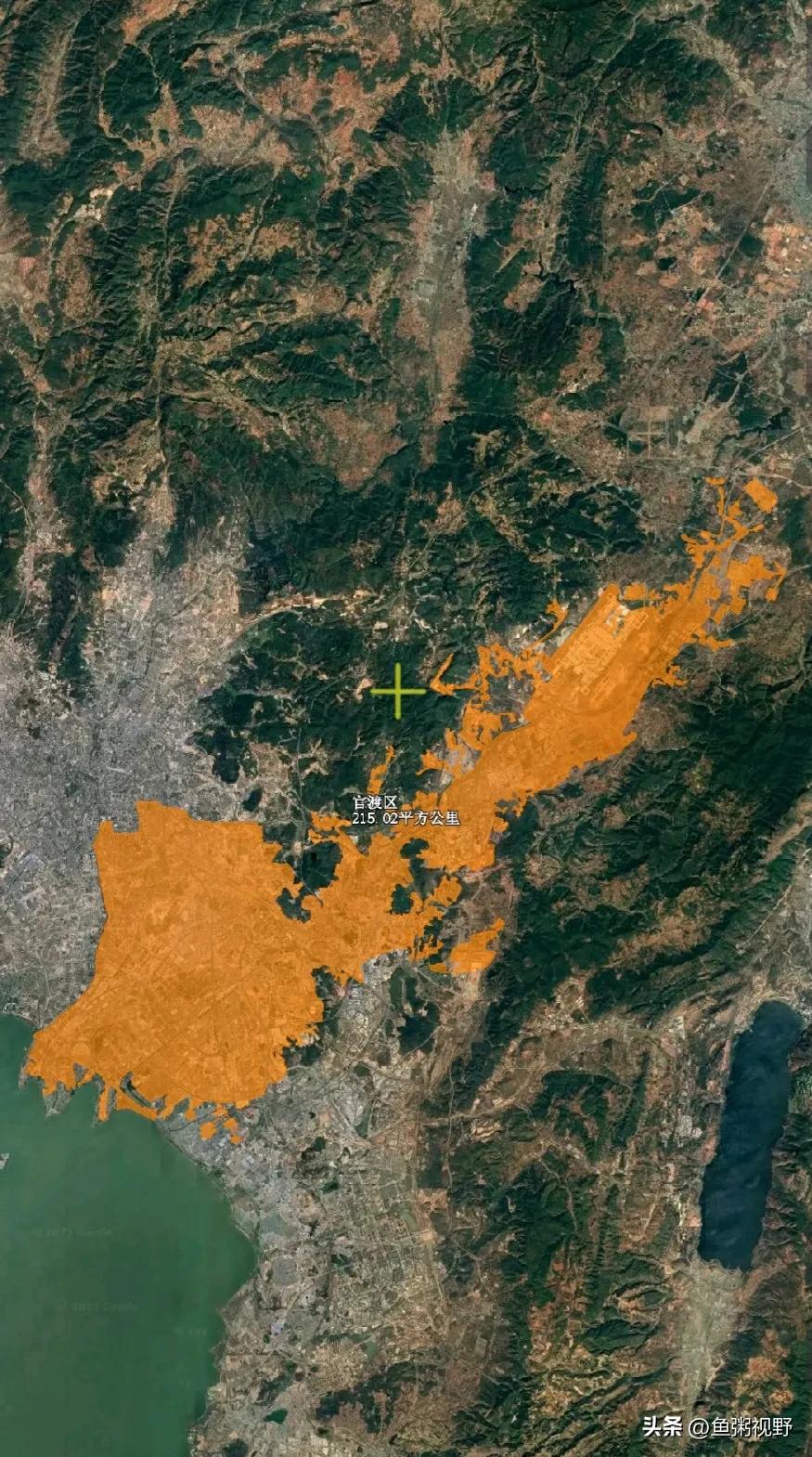 西南第三城昆明,昆明西北新城有多少平方公里