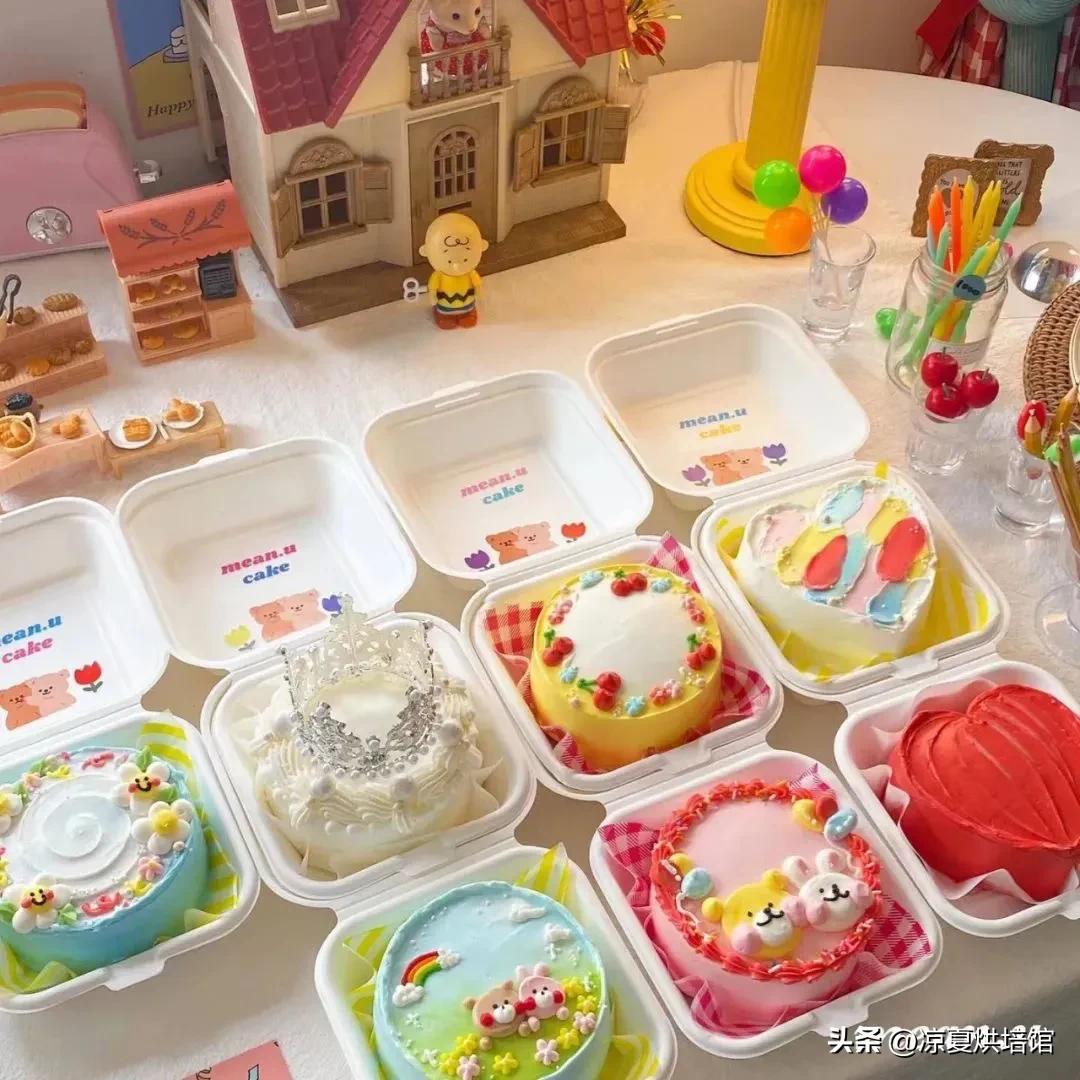 七寸便当盒子蛋糕,奥利奥便当盒子蛋糕