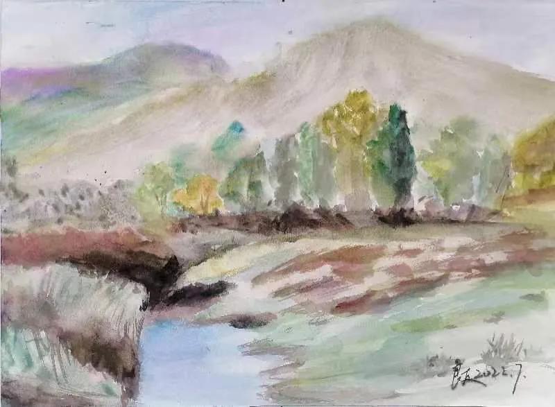 幸福画吧画友作品欣赏,幸福原创绘画作品欣赏