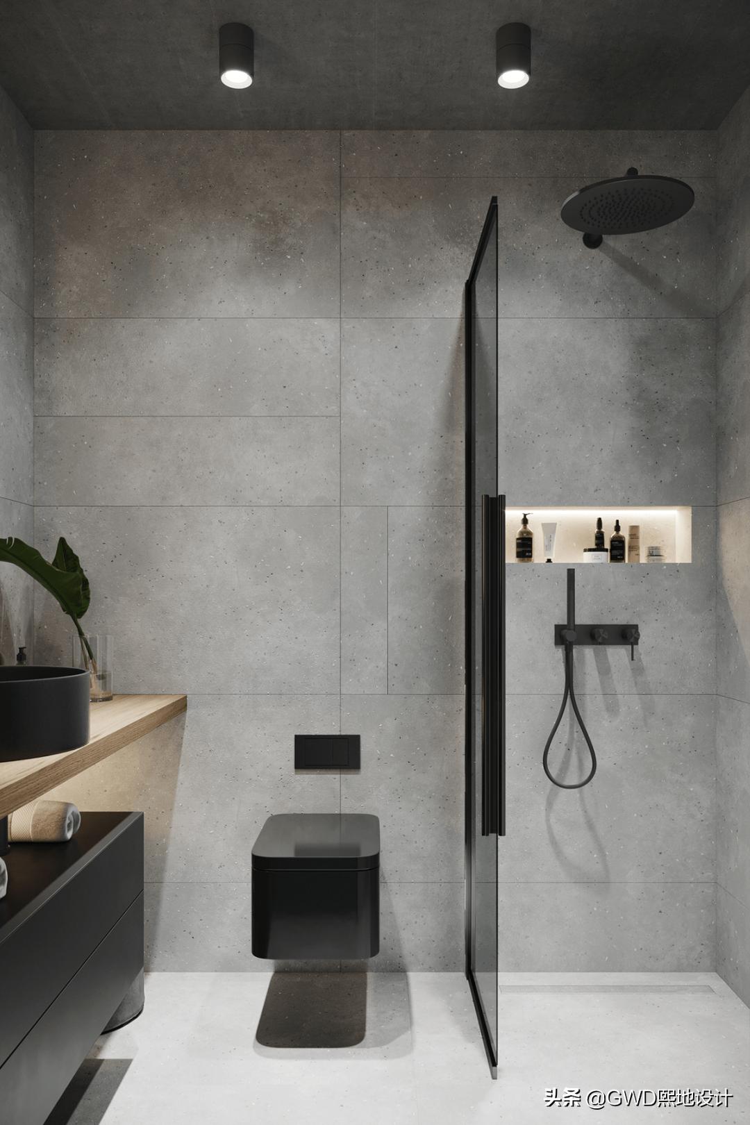 最美卫生间装修效果图,2021最火卫生间设计效果图