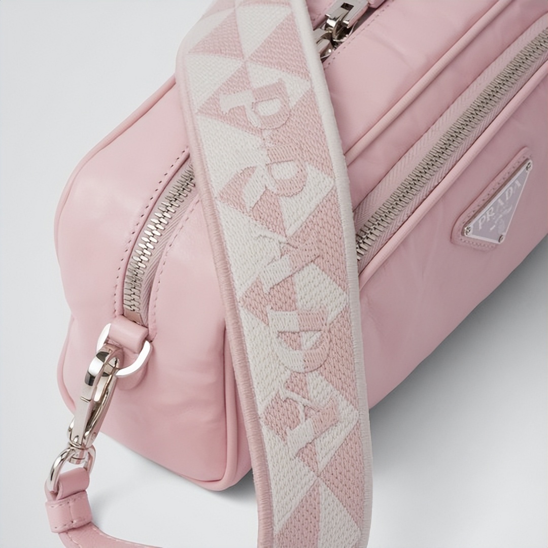 prada三合一牛皮版粉色,prada2023春夏新款图片