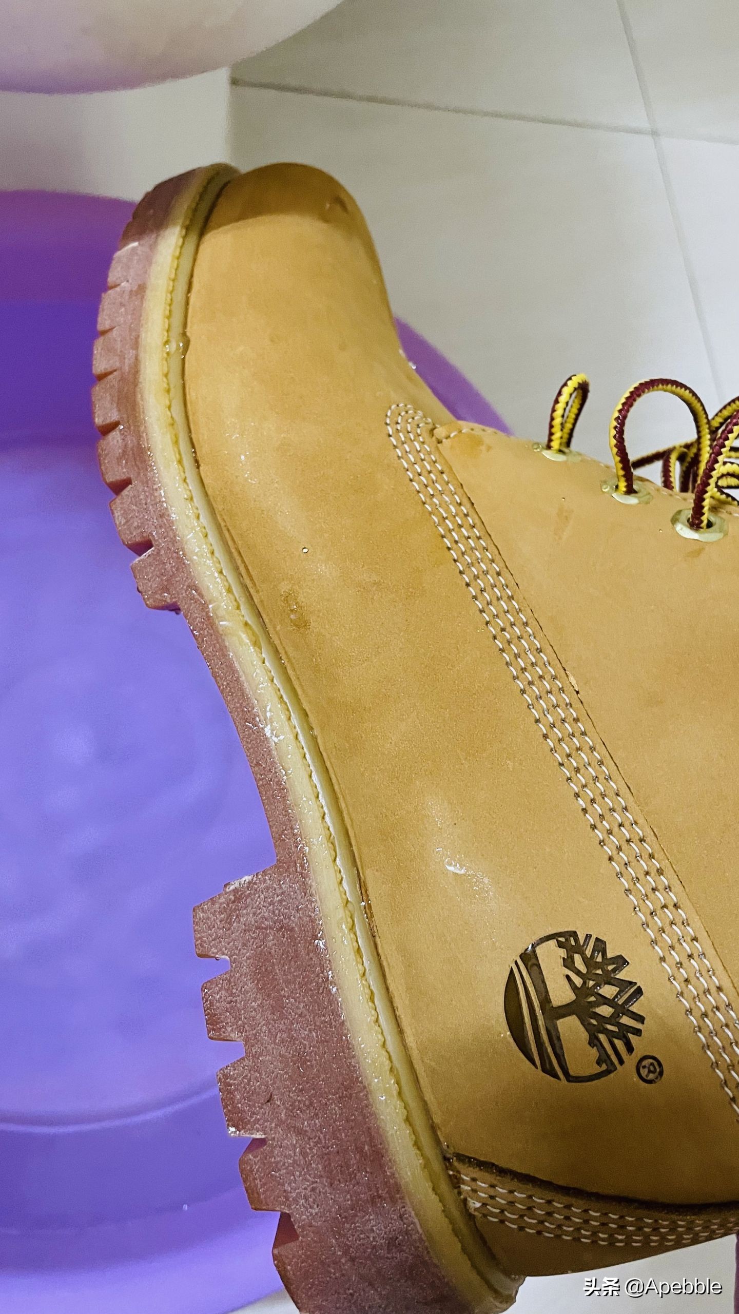 timberland大黄靴10061真假,踢不烂男款大黄靴测评