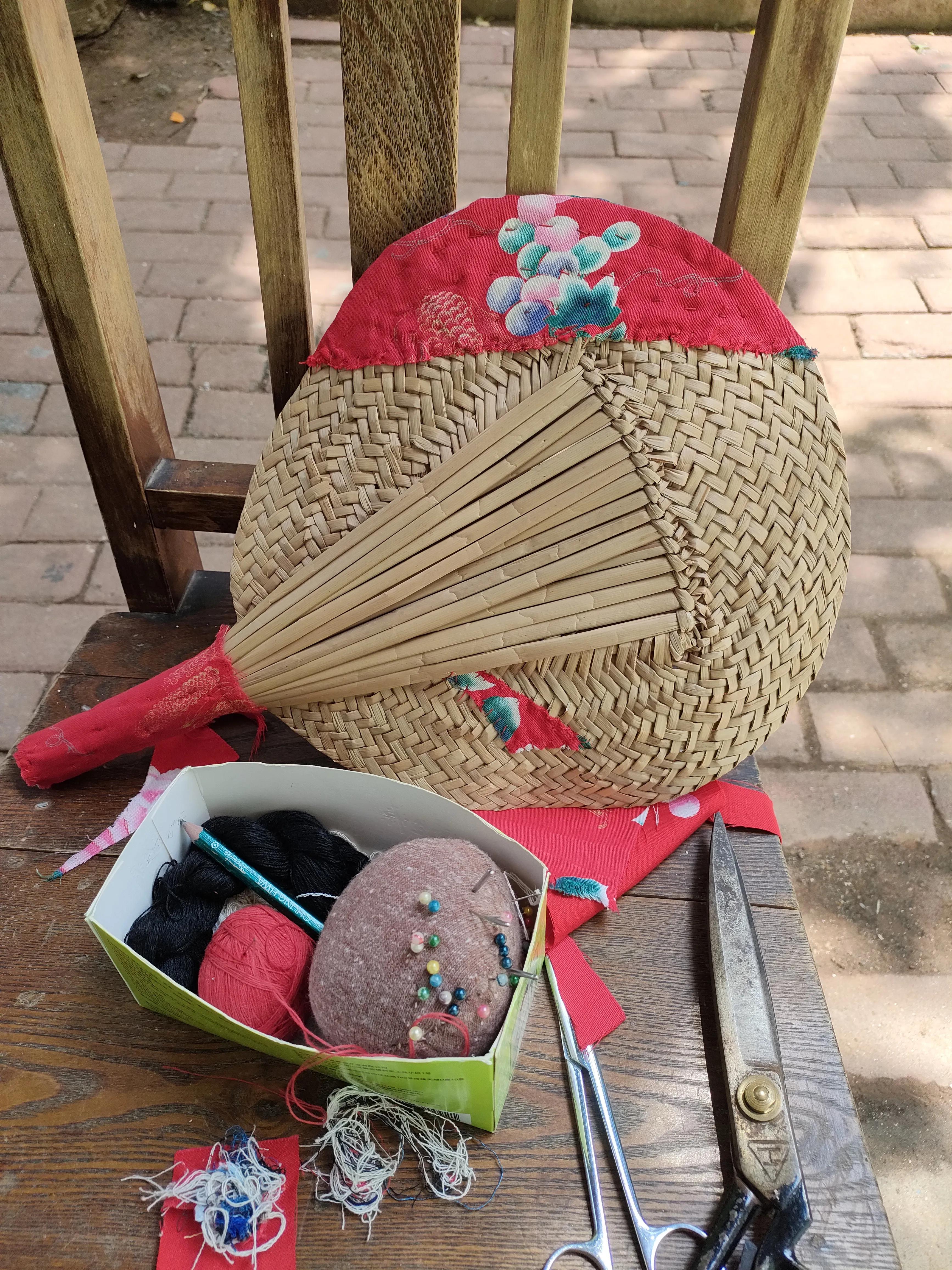 一把旧蒲扇,旧蒲扇