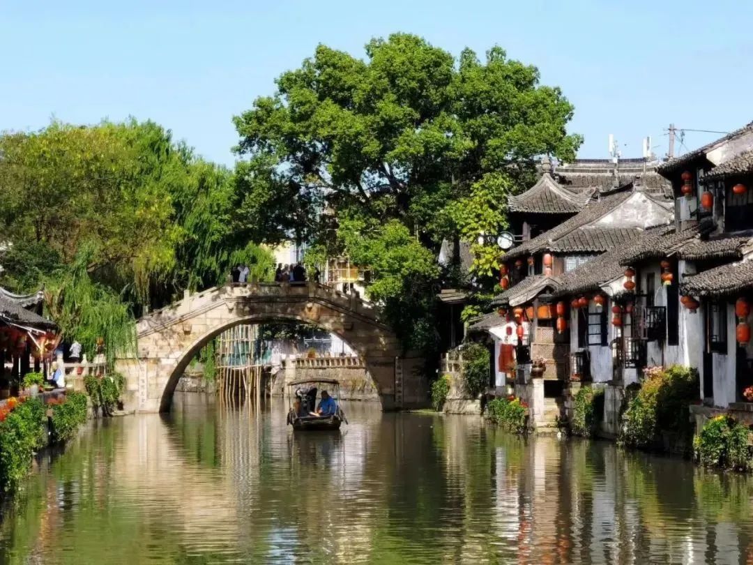 上海青溪古镇和朱家角古镇,冬日的古镇随拍上海市朱家角古镇