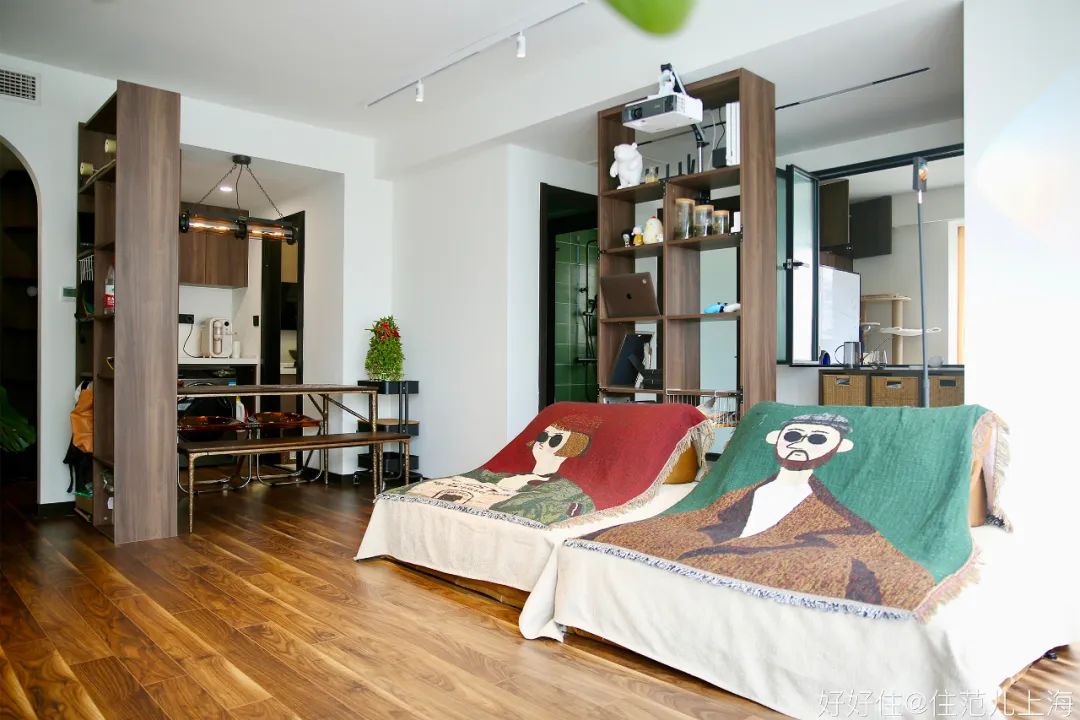 10万打造日式原木风,独居女孩的温馨小屋原木风