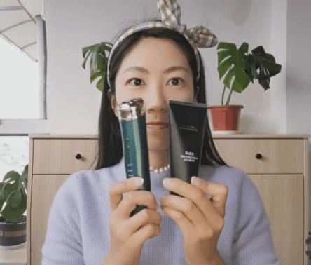 高清无滤镜美妆测评,美容仪真实测评素人