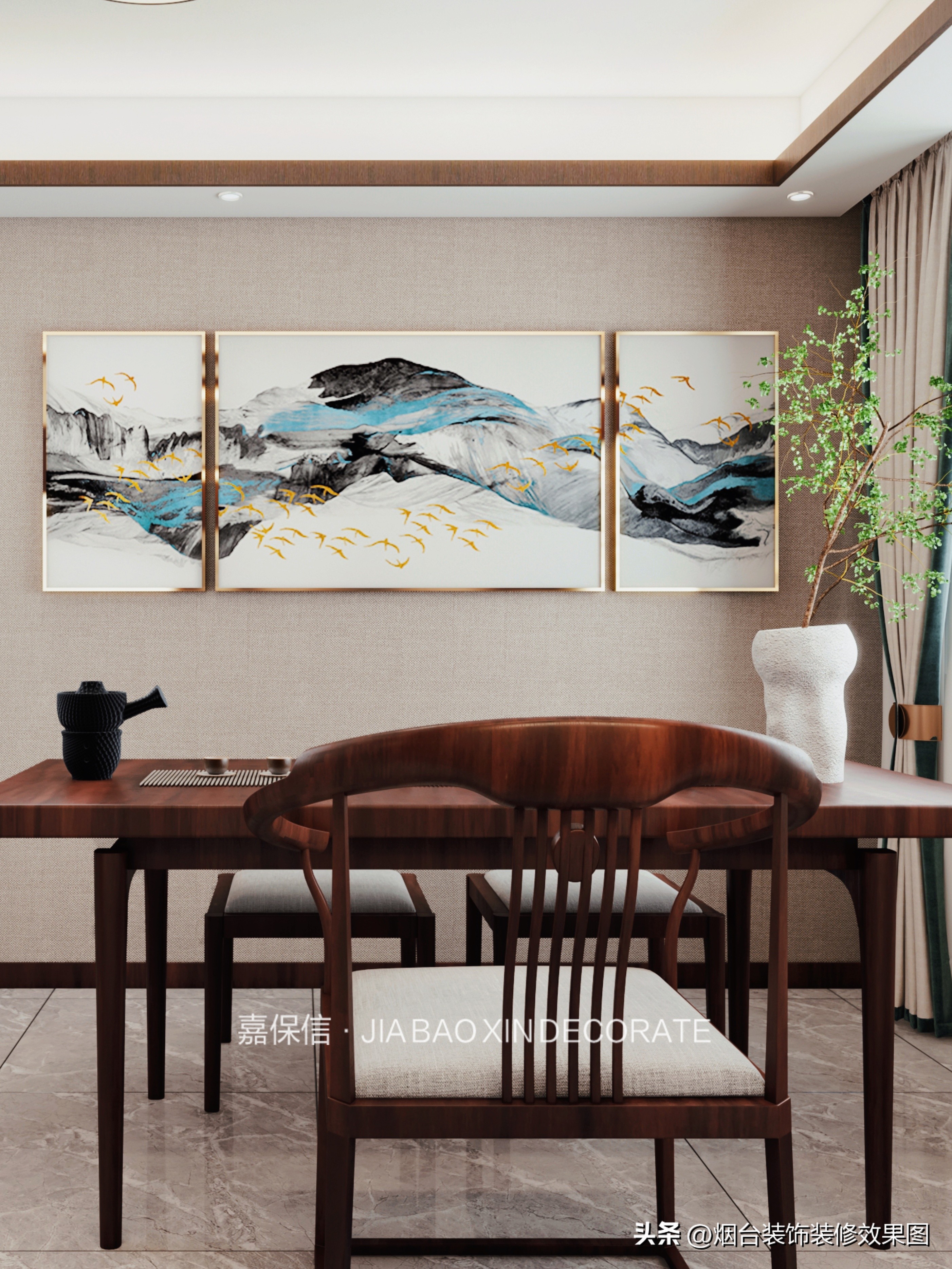 汤泉世家140平样板间,汤泉世家213平米别墅装修