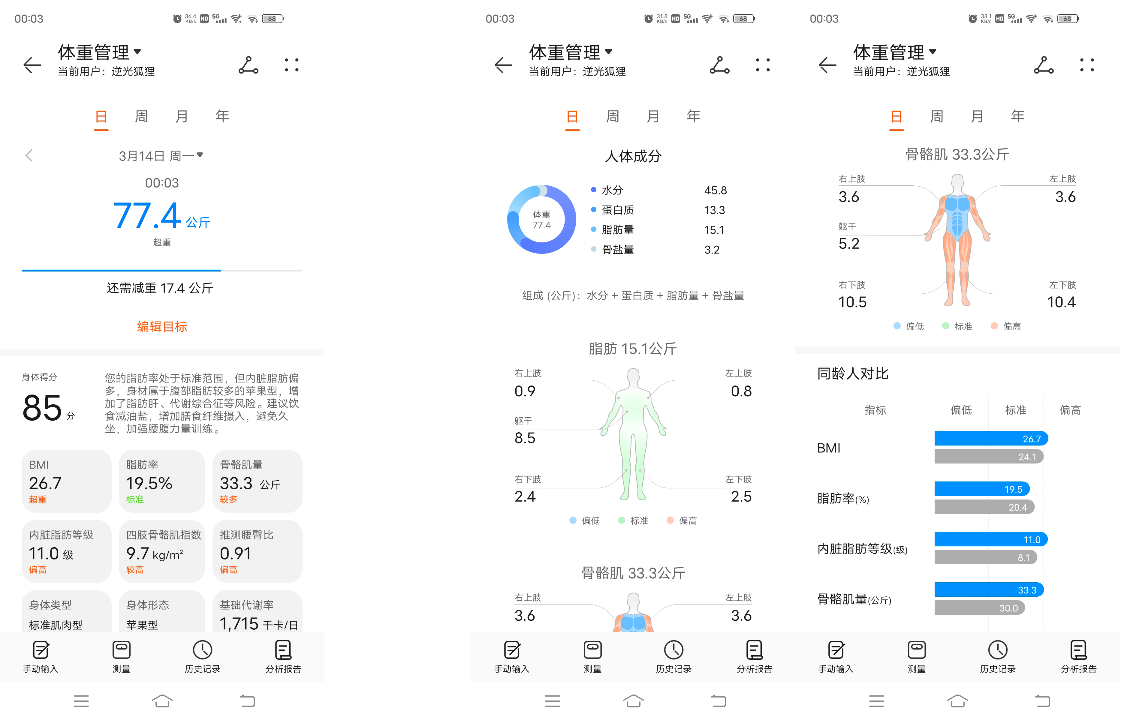 云康宝和华为体脂秤哪个准,云康宝体脂秤评测视频