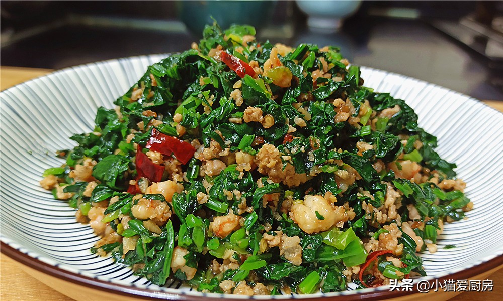 虾仁和菠菜怎么炒好吃又营养,虾仁鸡蛋炒菠菜怎么炒好吃