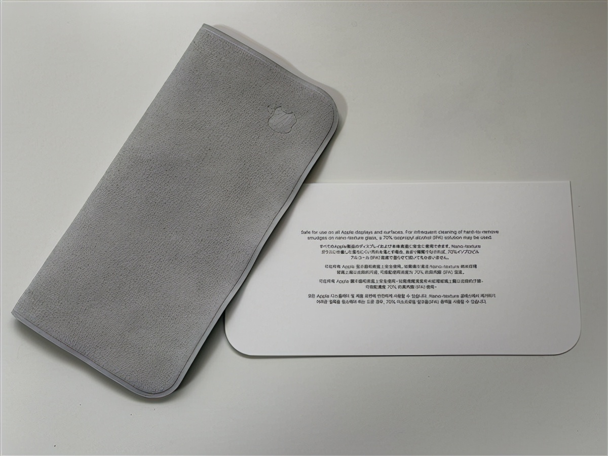 苹果官方配件抹布,苹果清理水渍多少钱