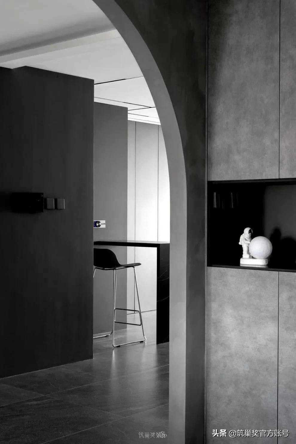 纯黑色装修设计师,纯黑色家装设计