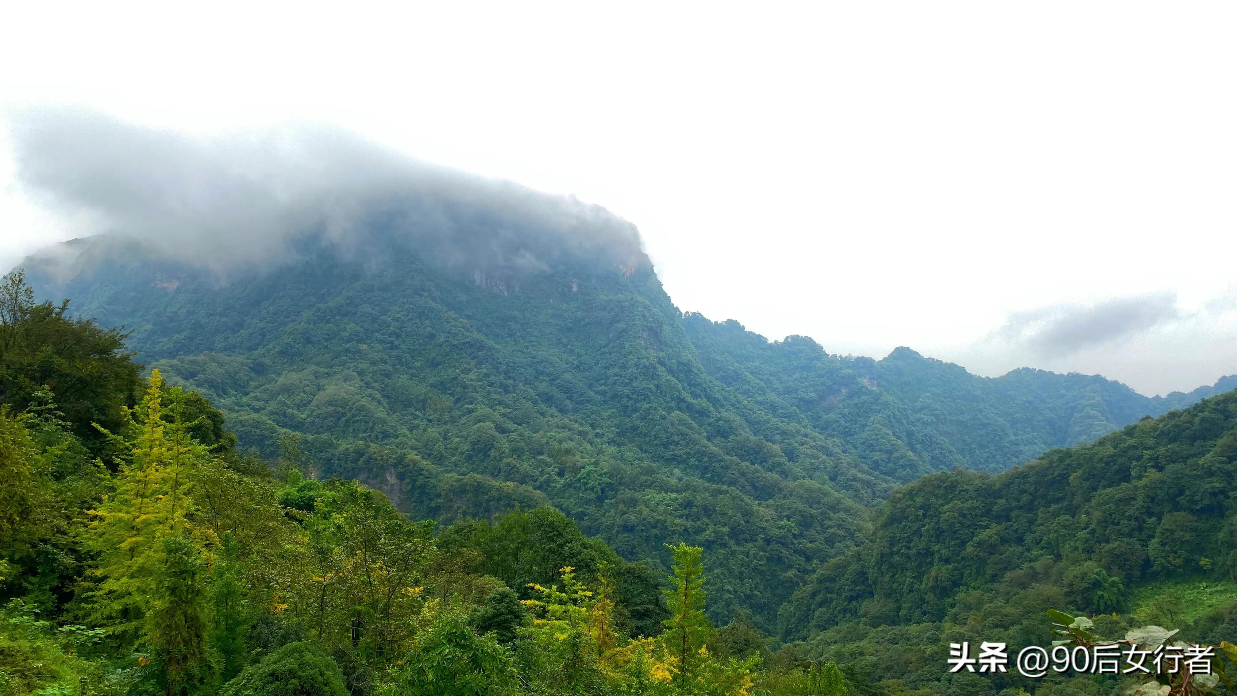 走进山间的小路感受大自然,成都深山老林旅游最好去处