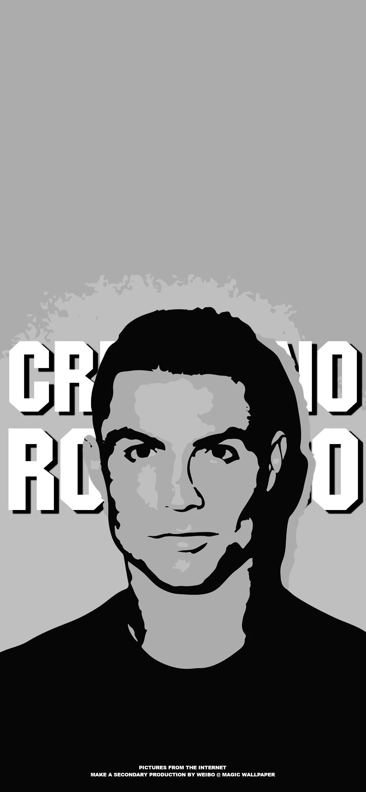 抖音上很火的曼联壁纸c罗,c罗壁纸全屏高清4k手机