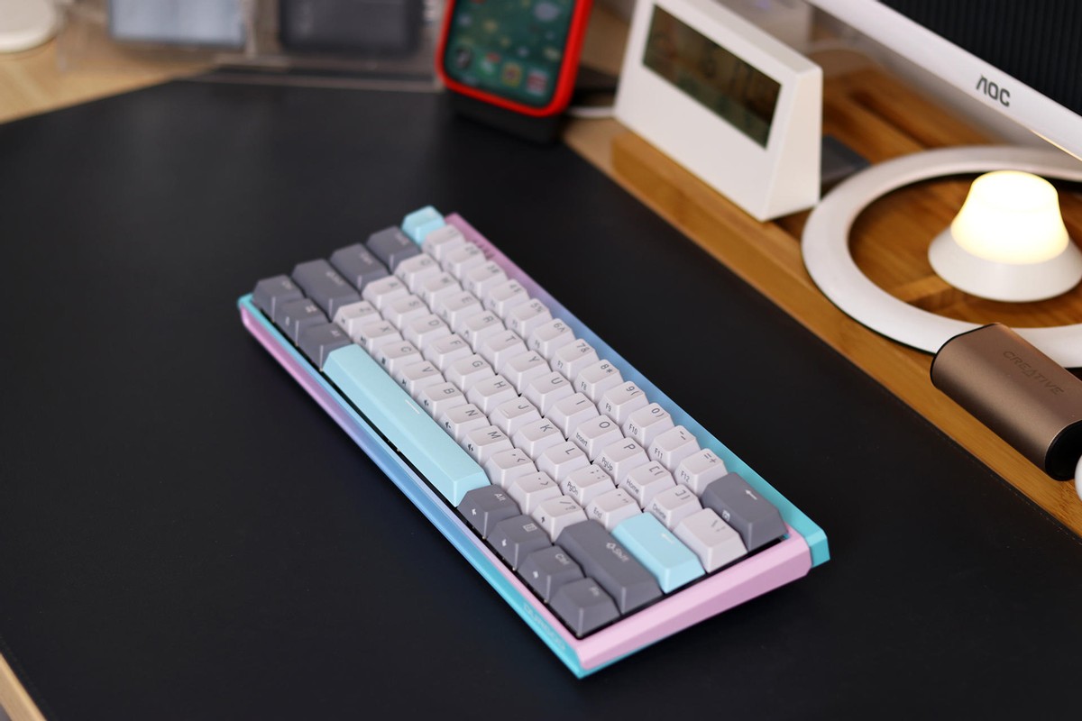 杜伽k310机械键盘简单上手,杜伽k310w无线银轴机械键盘