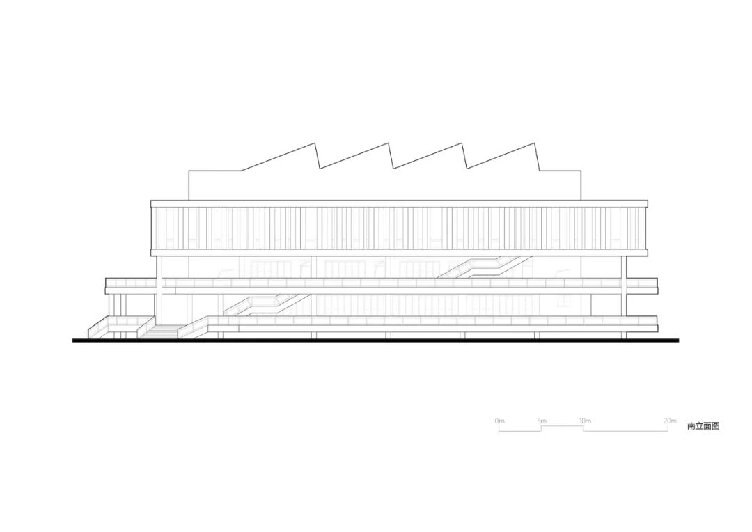 以靠建筑|交叠与转换:宜黄一中综合楼