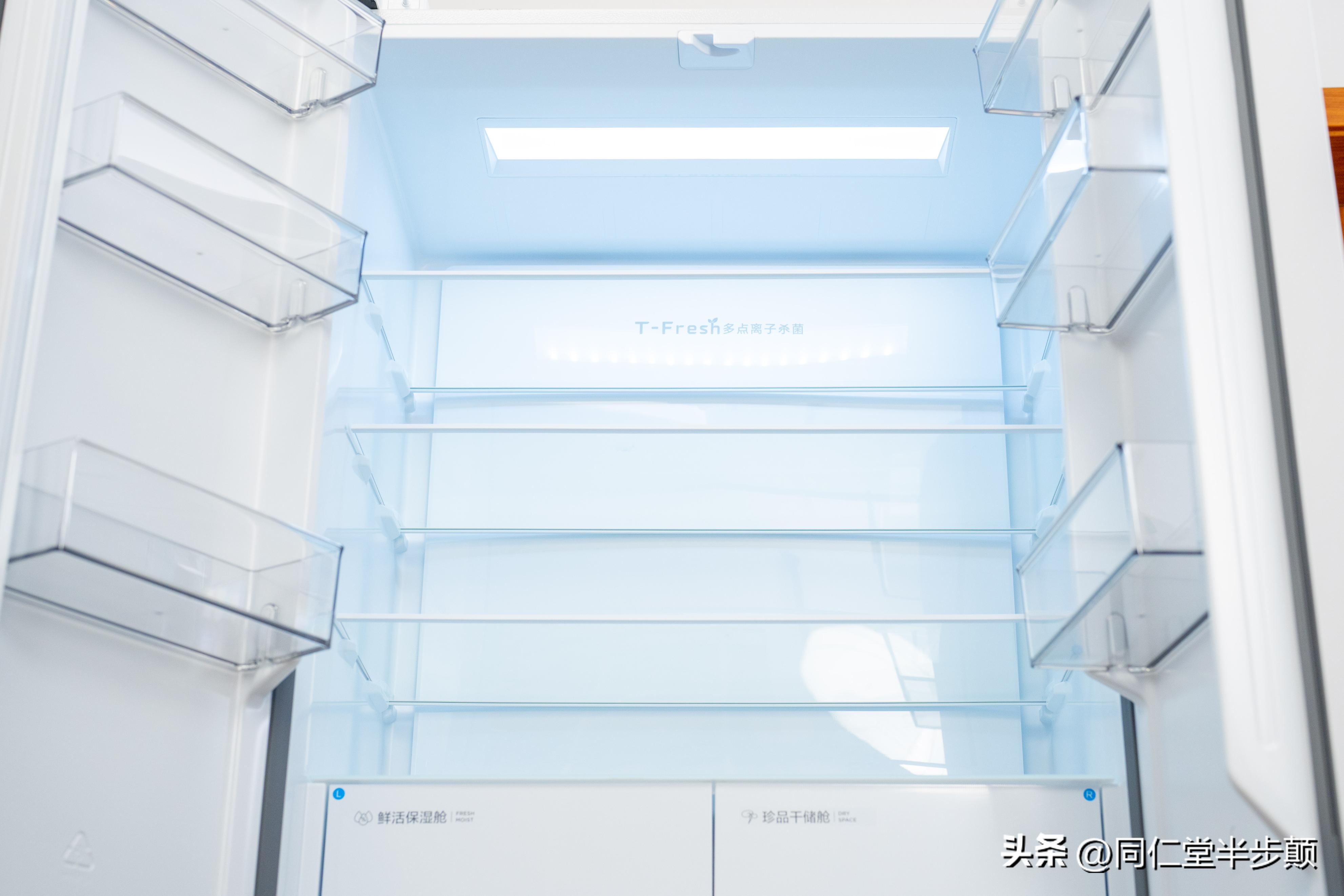 tcl零缝隙嵌入式t9冰箱,tcl超薄冰箱t9参数是双变频吗