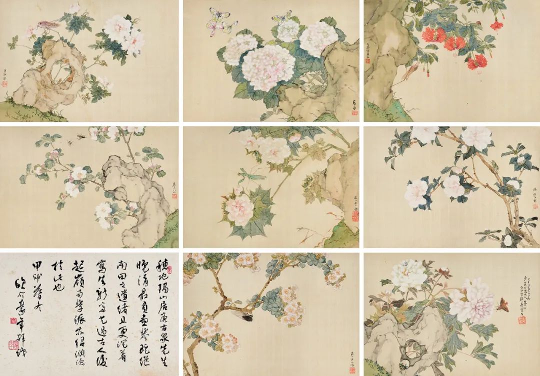 张大千黄宾虹近况 (张大千吴冠中画)