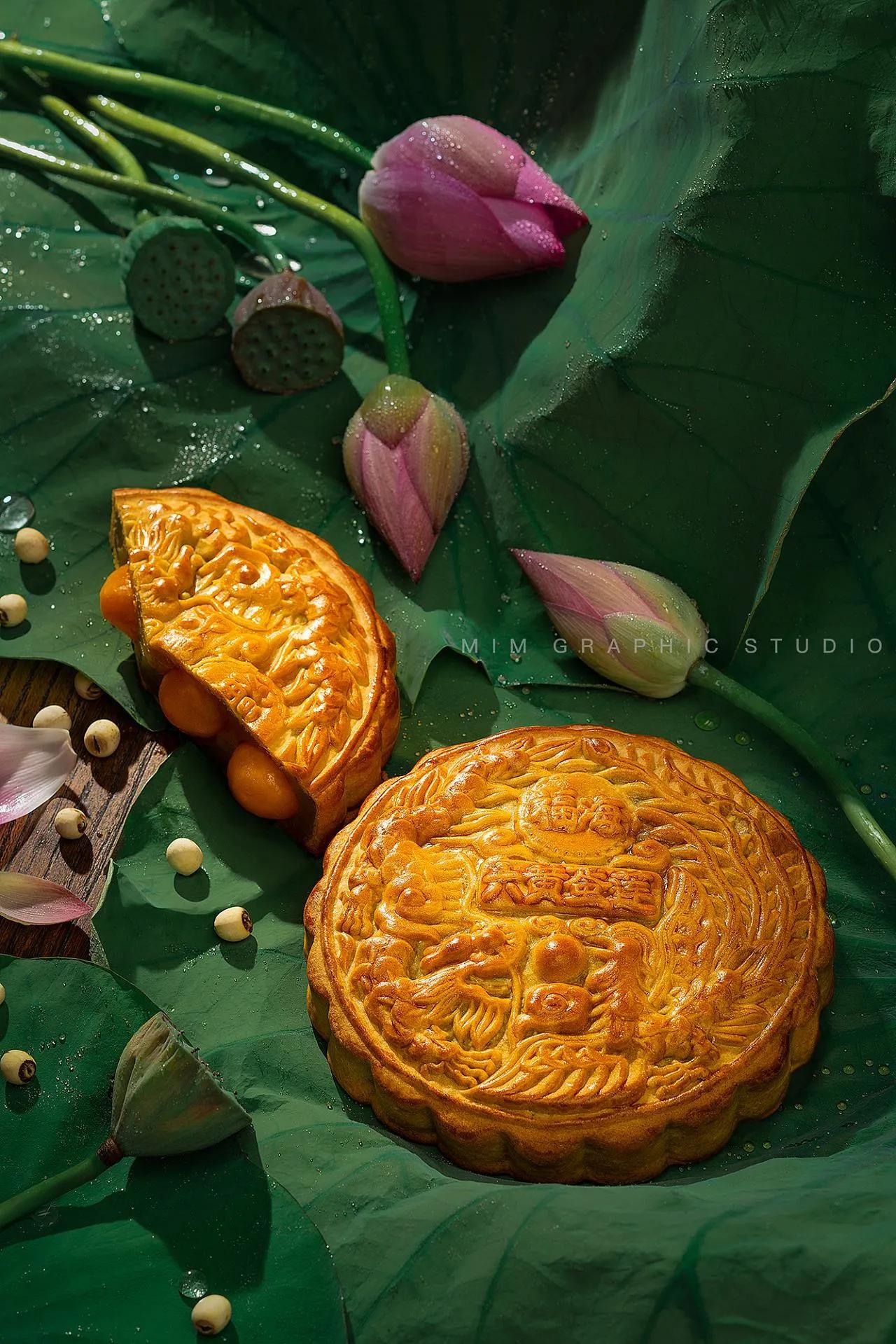 香香甜甜的月饼,中秋月饼壁纸