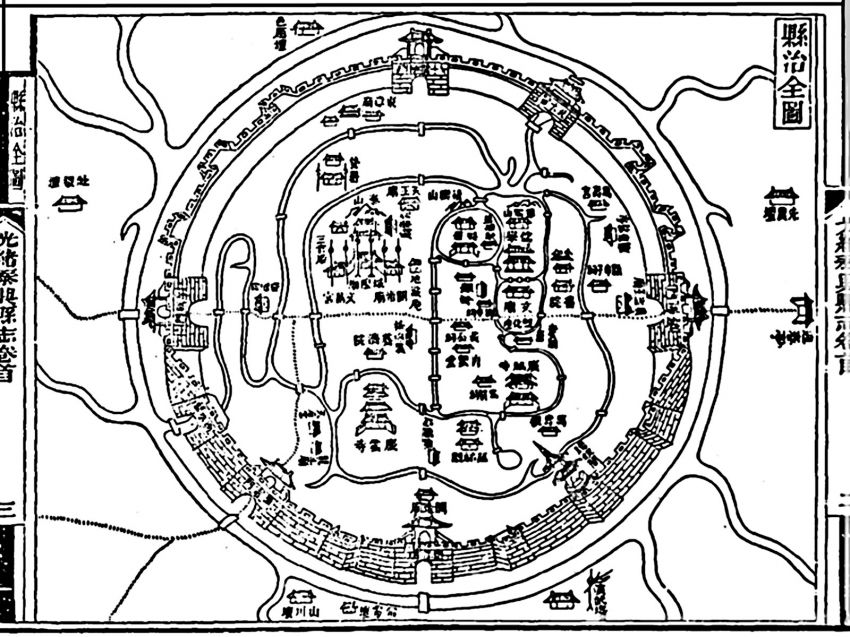 泰兴古城墙的历史,中国城池史