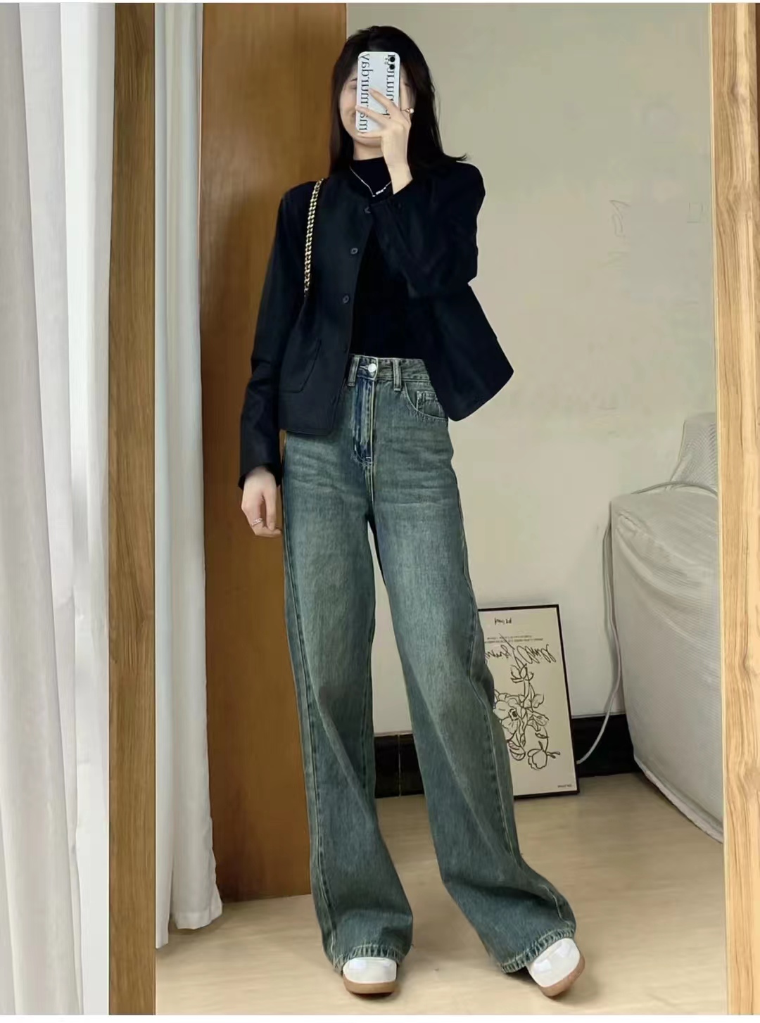 冬季黑色皮衣穿搭图片大全男,洋气黑色皮衣套装10岁