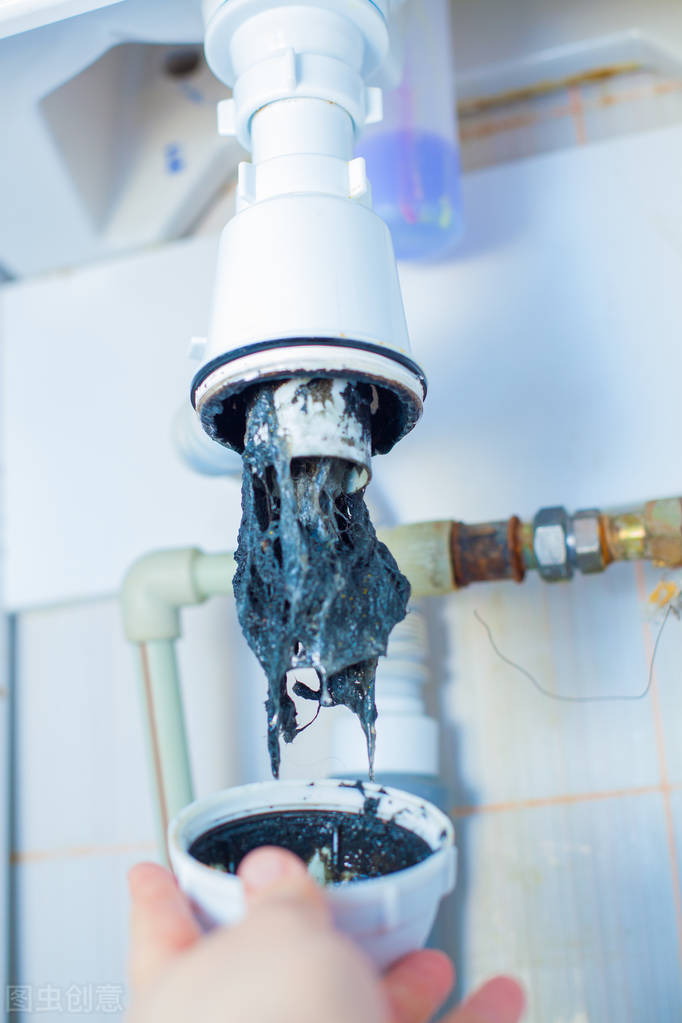 管道被油堵了怎么搞,排水管道被油污堵了用什么通