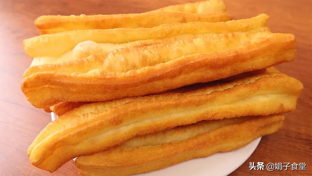 自制健康油条如何做,早餐油条制作方法少油