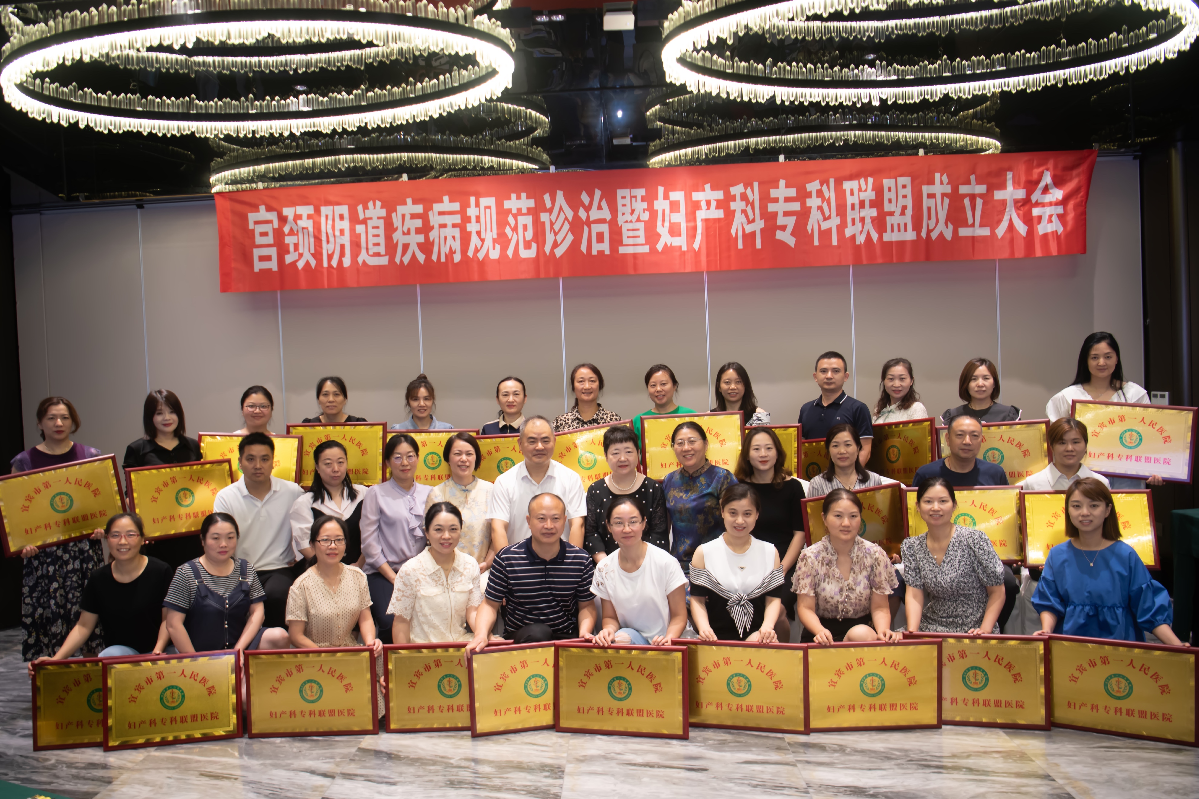 宜宾市第一人民医院举办宫颈阴道疾病的规范诊治暨妇产科专科联盟成立大会