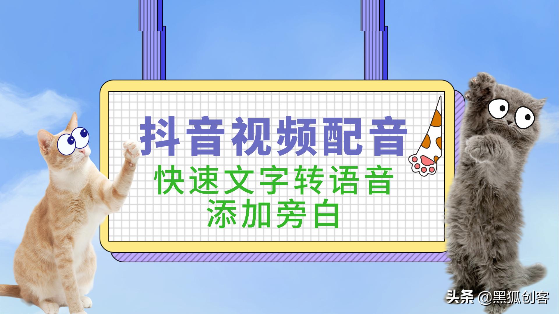 文字转语音配音软件有哪些免费的,文字转语音配音教程