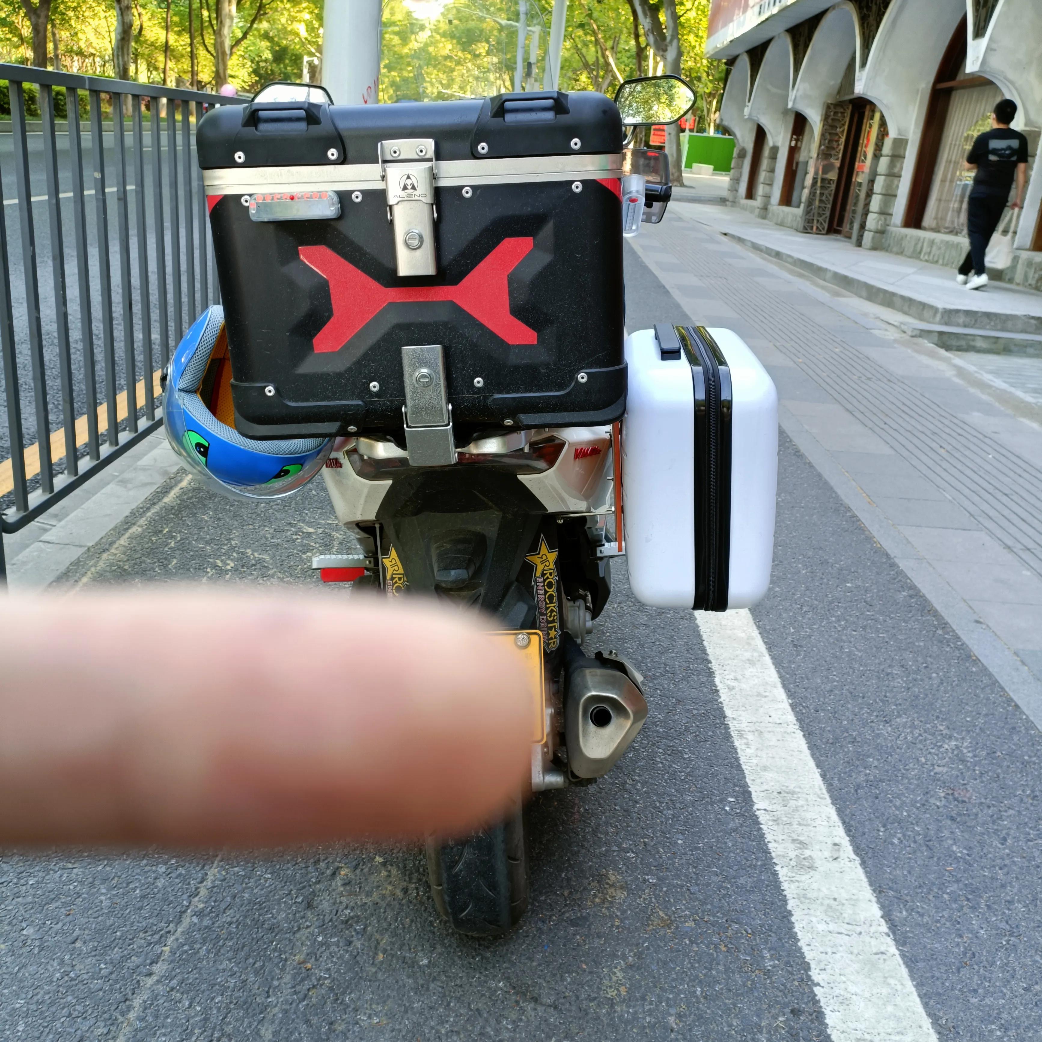 踏板尾箱diy,踏板diy加边箱