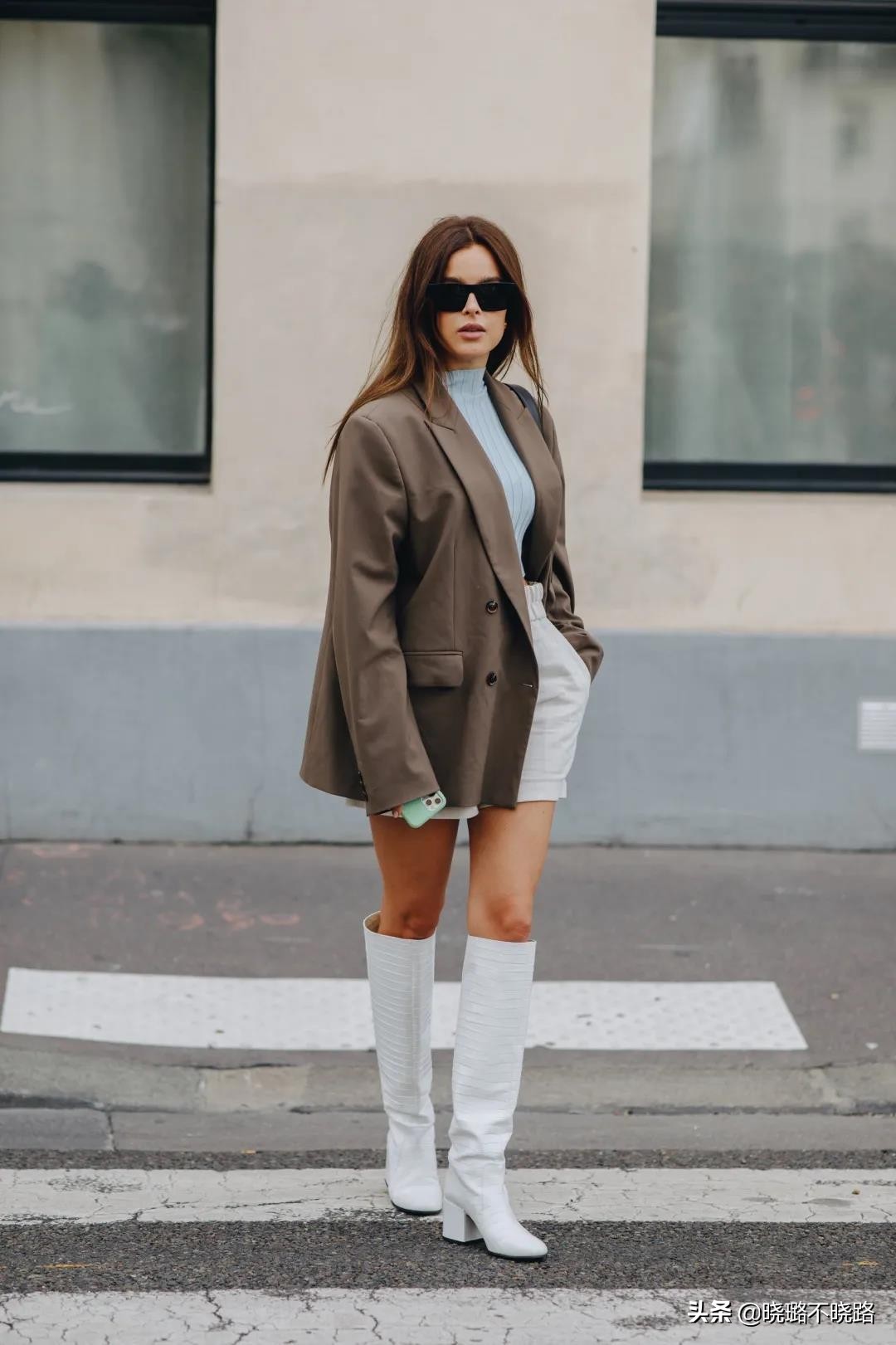 158的个子靴子穿到什么位置好看,大腿粗矮个子女生适合穿靴子吗