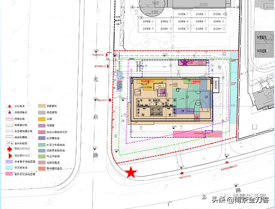 街道下步计划城市基础建设,广志路综合体