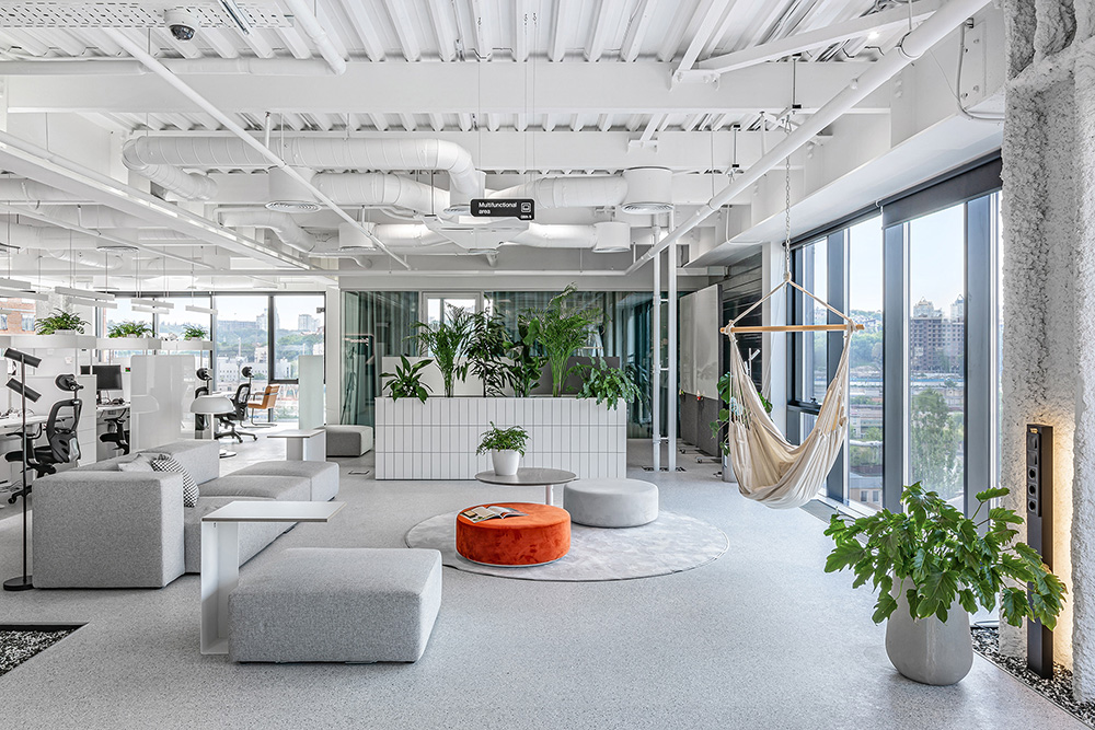 自由畅想云科技公司SQUAD基辅总部大楼设计欣赏