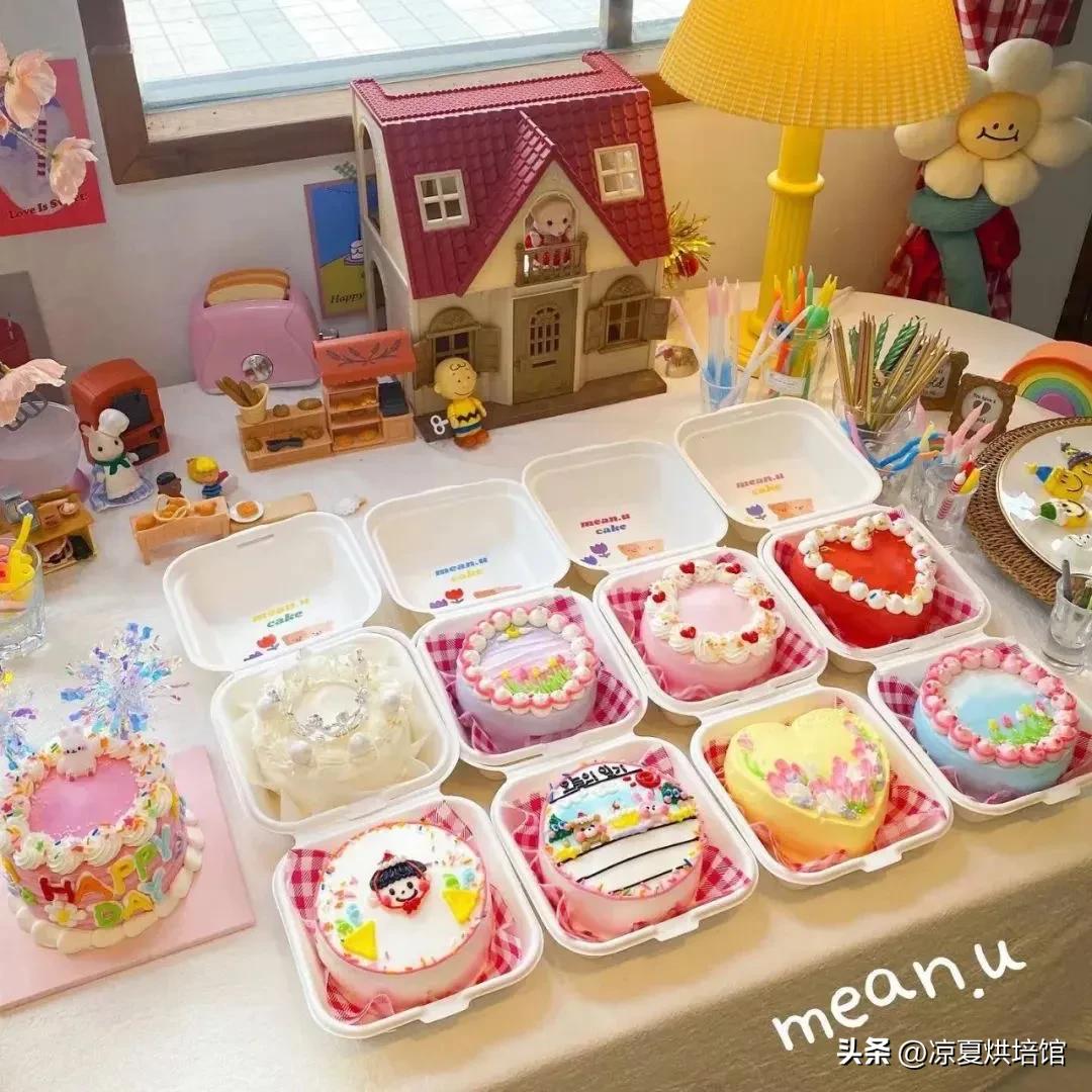 七寸便当盒子蛋糕,奥利奥便当盒子蛋糕