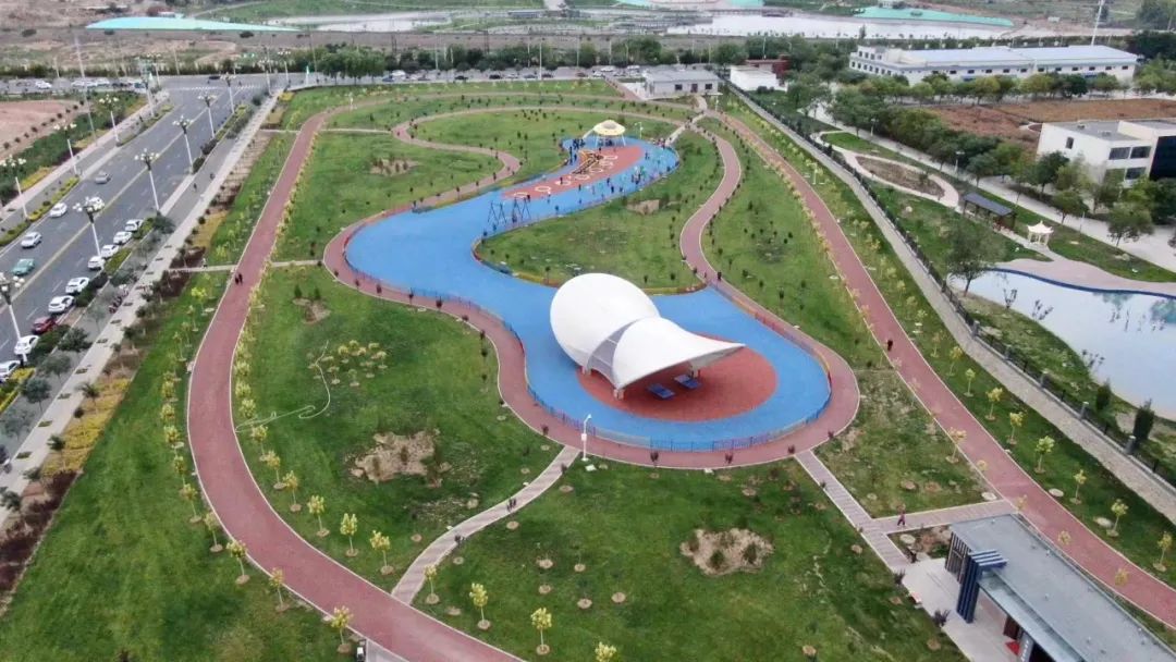 全民健身文化公园五一正式开园,金岭体育公园建设