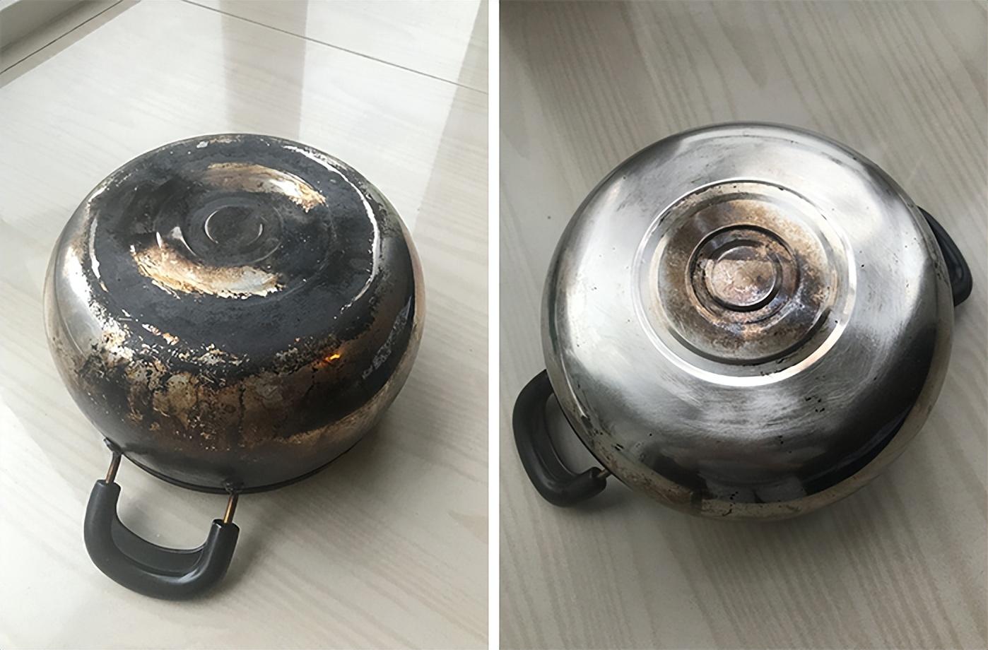 不锈钢蜂窝锅内烧焦变黑怎么清洗,不锈钢锅发黄了怎么去除