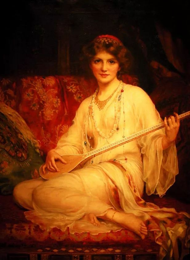 世界最美油画女肖像,西方油画中的绝世美人