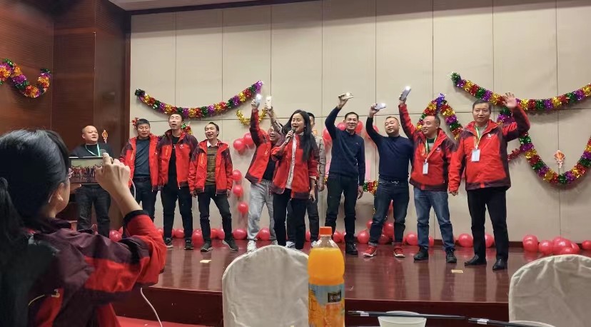 中农联欢晚会,中农迎新晚会开场视频