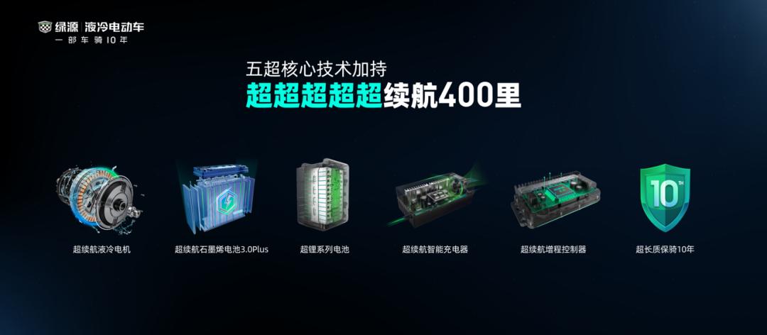 绿源200公里超续航版评测,绿源液冷续航500公里最新款