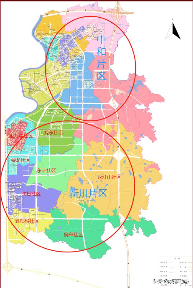 同属高新区的左膀右臂，中和为什么赶不上大源