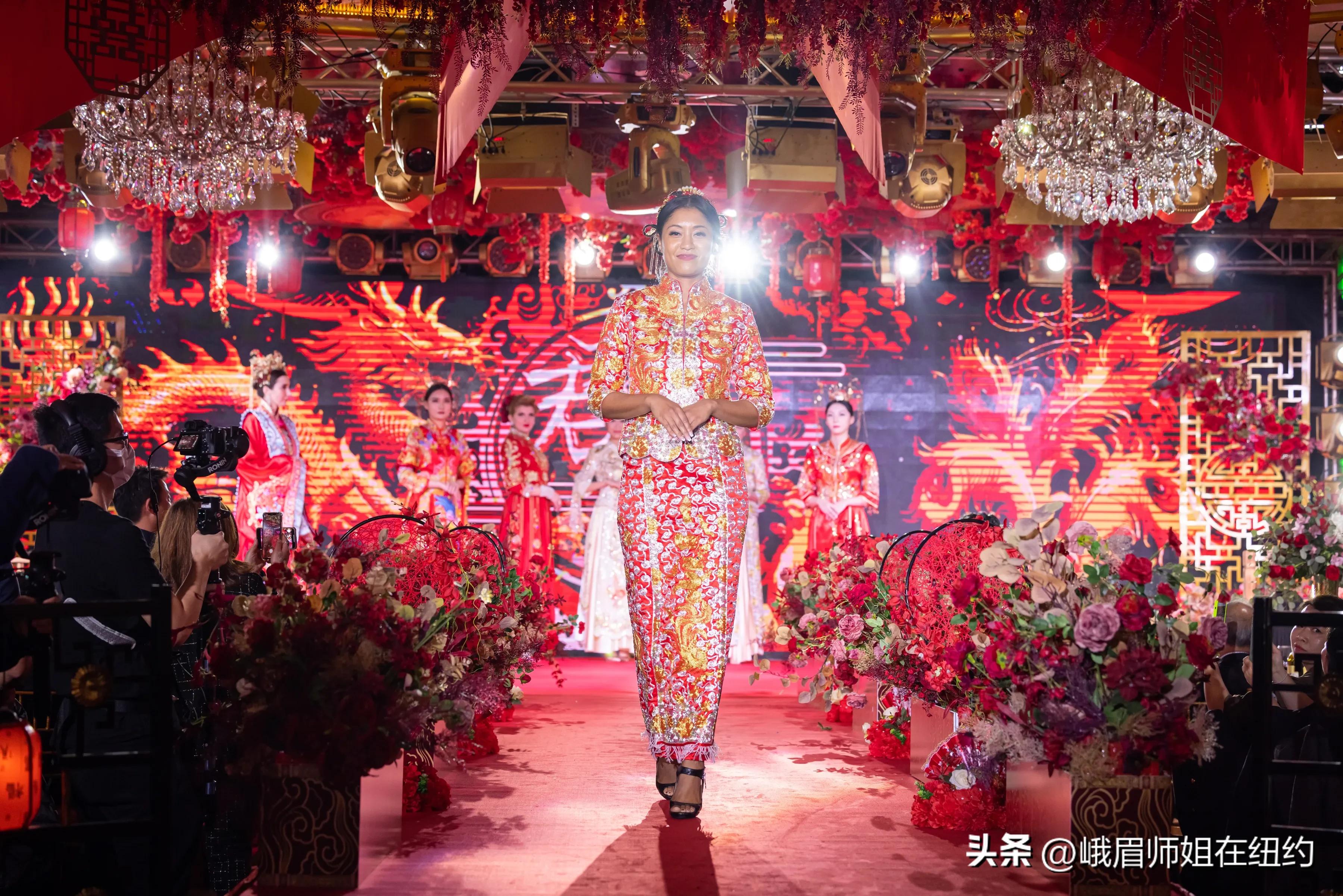 纽约华人首场婚礼秀，在君豪盛大开幕，群星璀璨