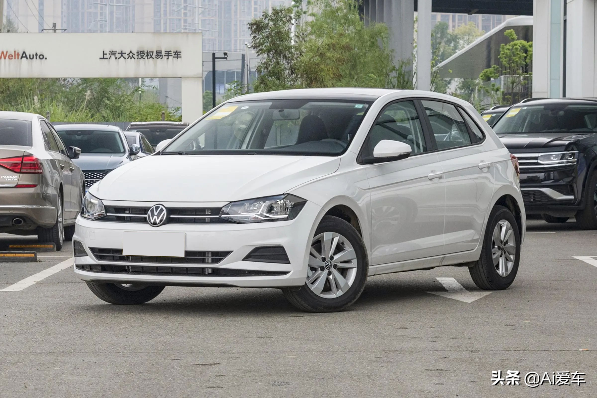 18款手动高配大众polo,女生代步车二手大众polo