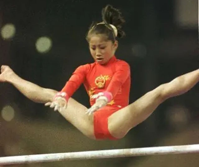 体操名将陆莉现在照片,体操选手陆莉